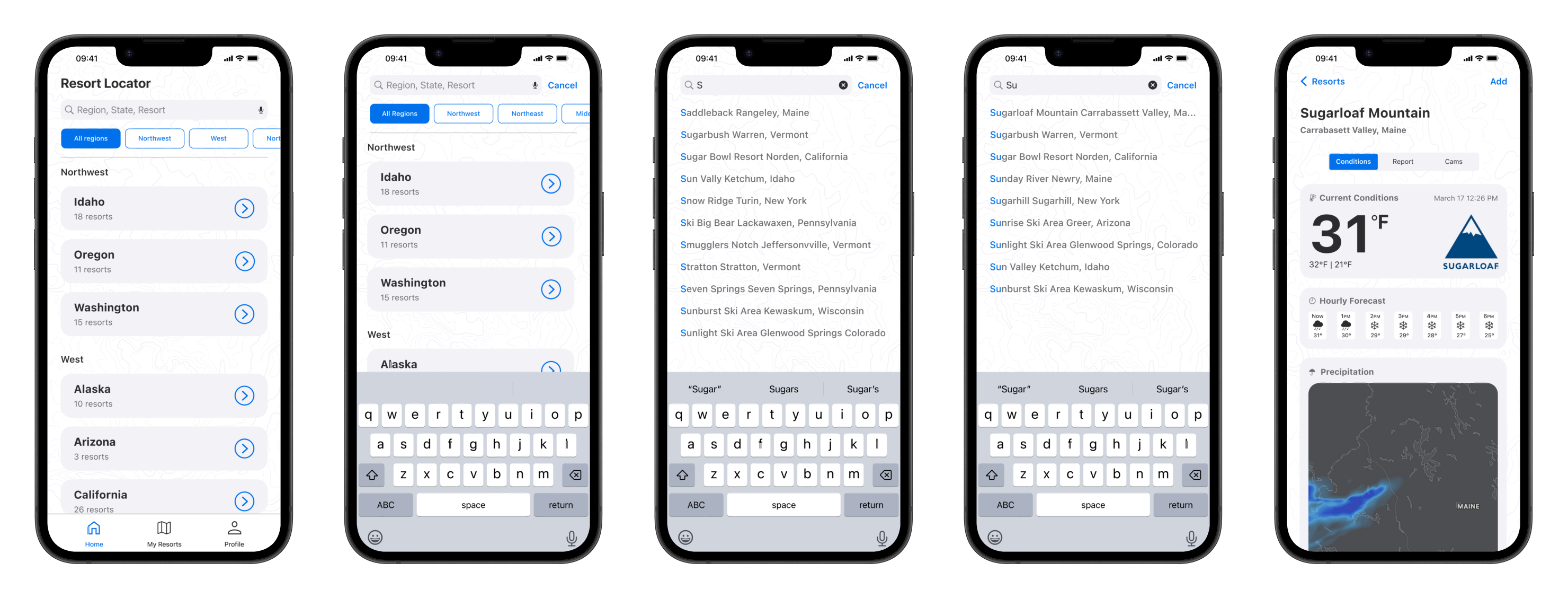 Example user flow