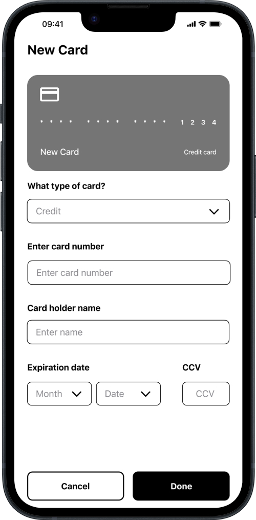 New Card